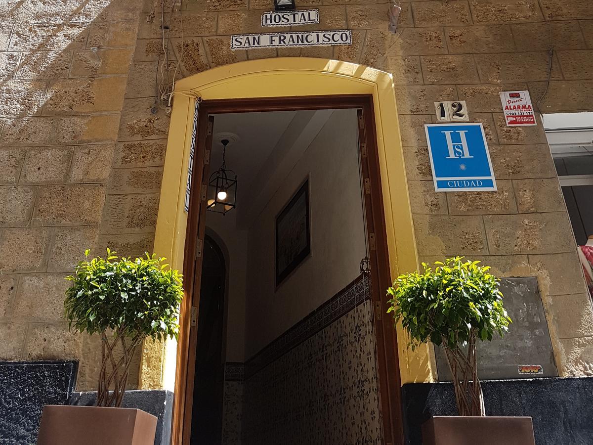 Hostal San Francisco Cádiz Eksteriør bilde